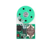 Chip Audio Registrabile PCB Modulo di Registrazione da 25 Secondi Controllo Tramite Pulsante Compatto con Nastro Biadesivo