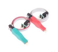 Chip Burner cavo sonda per TSSOP8 e per MSOP8 con design a molla e 0 65 mm distanza tra i pin per una programmazione accurata dei chip (per MSOP8 bianco)