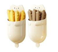 Chip Clip - Bread Snack Sealer Kitchen Gadget | Cute Cat-Shaped Magnetic Bag Clips | For Everyday Use Office School Dorm Apartment Travel Picnic Camping Refrigerator Organization Food Storage Clips Wi