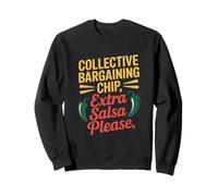 Chip di contrattazione collettiva Extra Salsa Please Labor Day Felpa