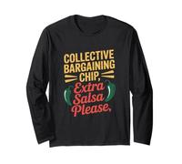 Chip di contrattazione collettiva Extra Salsa Please Labor Day Maglia a Manica