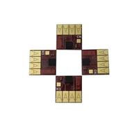 Chip di ripristino automatico della cartuccia d'inchiostro compatibile con plotter HP 932 933 Officejet 6100 6600 6700 7110 7610 7612 7510 7512(Full color(4PCS))