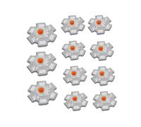 Chip emettitore LED ad alta potenza da 1W 3W 5W con dissipatore di calore per PCB in alluminio Star da 20mm,2700K/6500K,Diodo LED bianco,torcia fai-da-te MR16 GU10 Spotlight Downlight (5W/Ice blue)