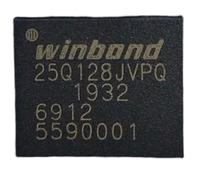 CHIP IC WINBOND 25Q128JVPQ MEMORIA 128MB WSON8 W-SON8 RICAMBIO BIOS FLASH VUOTO