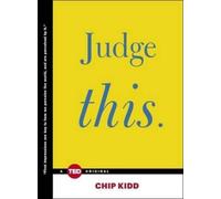 Chip Kidd Judge This (Copertina rigida) Ted Books