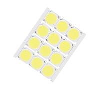 Chip LED, 12 Pezzi COB Sorgente di Luce Rotonda Ad Alta Potenza Chip LED 12 W 36-41 V 1080 Lm per Illuminazione Interna Fai Da Te (Luce Bianca)