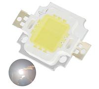 Chip LED COB 10PCS 10W 6500K - Componenti Diodo Emettitore 12V 700mA per Accessori Lampade Fai da Te - Sorgente Luminosa Integrata Bead Lampada - Luce Bianca Pura