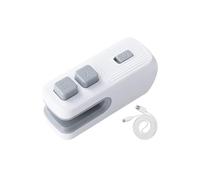 Chip Sealer, Small Bag Sealer, Handheld Heat Seal, Rechargeable Mini Food Preserver for Meat, Snacks, and Meal Storage in Travel, Kitchen, Home, and On the Go Use, 1.46 x1.26 x3.74in