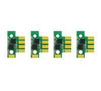 Chip toner adatto for Lexmark C2325 MC2325 C2425 MC2425 C2535 MC2640 3K 2.3K C231HK0 C231HC0 C232HK0 NA EUR AP(4PCS AP)