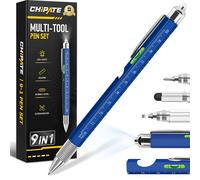 Chipate Regalo Uomo Penna Regalo Multifunzione 9 in 1 Idee Regalo Natale Regali