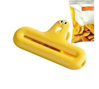 Chipclips divertenti - Bagclip per la conservazione degli alimenti | Sigillanti per snack con molla elastica e fori, risultati di espressione dolci, Novità Snack Grippers per attrezzature da cucina