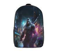 CHIPEL Zaino per la scuola per bambini King Kong Zaini casual stampati in 3D per bambini Zaini da viaggio Borse per libri Borsa da scuola per bambini