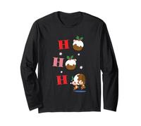 Chip'n'Dale Ho Ho Ho Natale Maglia a Manica