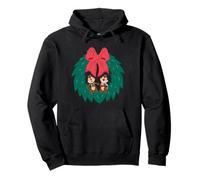 Chip'n'Dale Natale Wreath Felpa con Cappuccio