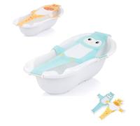 Chipolino animali bagno in rete per bambini inserto da bagno, manico in plastica, colorazione:blu