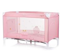 Chipolino Capri travel cot, ingresso laterale, navicella, navicella, grande tasca laterale, colorazione:rosa