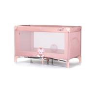Chipolino Capri travel cot, ingresso laterale, navicella, navicella, grande tasca laterale, colorazione:rosa Margherita