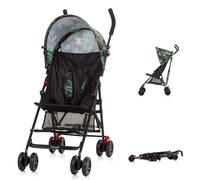 Chipolino carrozzina Amaya capottina parasole regolabile, pieghevole, cestino, colorazione:verde scuro