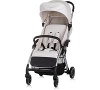 Chipolino carrozzina Illusion pieghevole, poggiapiedi regolabile sospensione, colorazione:beige