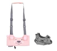 Imbracatura da passeggio per bambini Chipolino 1st Steps Rose con motivo in lino