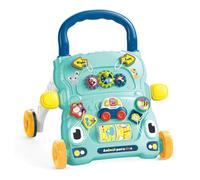 Chipolino Funny Animals blue: Deambulatore multifunzionale. 6+ mesi. Stimola l'andatura, l'equilibrio e la coordinazione. Luci, suoni e giocattoli colorati. 2 batterie AAA (non incluse). Conforme allo