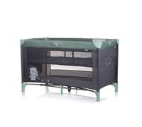 Chipolino Lettino da viaggio Ariel 2 livelli Ingresso laterale Tasca laterale, colorazione:grigio/verde