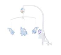 Chipolino musica mobile coniglietti melodie quattro animali peluche rimovibili, colorazione:blu