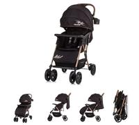 Chipolino passeggino 2 in 1 aprile a 22 kg ruote anteriori con sospensione, colorazione:schwarz beige