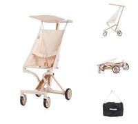 Chipolino passeggino Unique, telaio in alluminio, pieghevole, cintura a 3 punti, colorazione:beige