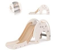 Chipolino Scivolo per Bambini Elefante 170 cm di Lunghezza canestro, Tre gradini, Colori:Beige