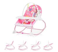 Sedia a dondolo per bambini Enjoy rosa