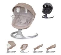 Chipolino sdraietta Nest music telecomando, cuscino, imbracatura, timer, peluche, colorazione:beige