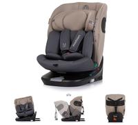 Chipolino seggiolino i-Size Motion (40-150 cm) Isofix, ruotabile a 360°, colorazione:beige