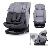 Chipolino seggiolino i-Size Motion (40-150 cm) Isofix, ruotabile a 360°, colorazione:grigio
