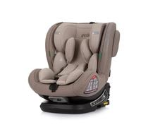Chipolino seggiolino Peak i-Size (40-150 cm) Isofix, SPS, girevole, regolabile, colori:beige