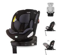 Chipolino, seggiolino per bambini Tourino i-Size Isofix, regolabile in altezza, colori:nero/grigio