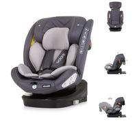 Chipolino seggiolino per bambini Volare i-Size Isofix girevole, top tether, colorazione:grigio
