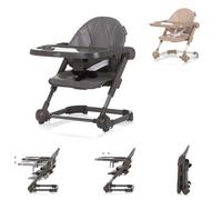 Chipolino seggiolone, Booster Muffin pieghevole, imbracatura, altezza regolabile, colorazione:grigio