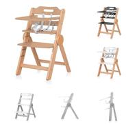 Chipolino seggiolone per bambini in legno Cacao seggiolino per scale poggiagambe, colorazione:marrone