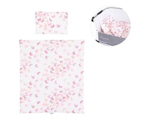 Chipolino, set da letto in 4 pezzi, cuscino, federa, trapunta, lenzuolo, colori: