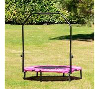 Chipolino, Trampolino per Bambini Fit 94 cm Maniglia Fitness Indoor e Outdoor, colorazione:Rosa
