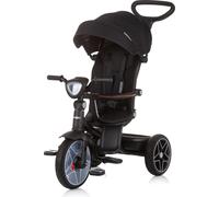 Chipolino triciclo con tettoia e box musicale Derby 2 in 1 Obsidian