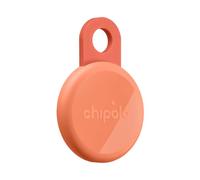 Chipolo LOOP - Localizzatore Bluetooth Ricaricabile per Chiavi e Tasche, Compatibile con Apple o Google, Chiamata al Telefono e Allerte Fuori Gamma per Android (Coral)