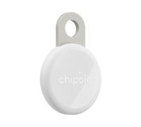 Chipolo LOOP - Localizzatore Bluetooth Ricaricabile per Chiavi e Tasche | Compatibile con Apple o Google, Chiama il Tuo Telefono e Allerte Fuori Gamma per Android (Gesso)