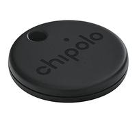 Chipolo ONE Spot - Key Finder, localizzatore Bluetooth per chiavi, borsa, Funziona con il network Apple Find My - Trova-oggetti con portachiavi (Quasi Nero)