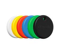 Chipolo POP Tracker - Un tracker Bluetooth sonoro, colorato | e compatibile con Chiama il telefono e gli Avvisi di fuori portata, funziona con Find Hub su Google o Apple Find My - 6 Pezzi