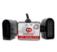 ChipPower Centralina Aggiuntiva VPa all'auto per Volkswagen New Beetle 1.9 TDI 66 kW 90 CV 1998-2010 Tuningbox Chip Tuning con Presa Individuale Più Potenza Diesel