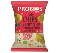 PROBIOS Chips con Lenticchie e Rosmarino, 40 grammi