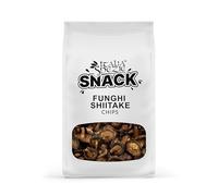 Chips di Funghi Shiitake, Snack Croccante Gourmet, 200g, snack naturale e leggero, Ricchi di Fibre, chips di verdure, Italia Spezie