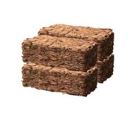 Chips di mattoncini guscio di cocco 500 g per lettiera rettile sostenibile e uso